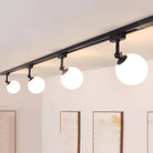 10W Nordic LED Track Light with G9 Glass Globe for Ceiling Spotlights ceiling light