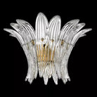 Odette French Vintage Murano Glass LED Chandelier for Living Room & Staircase
