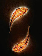 Dlight Decor Japanese Fish Wall Lamp Sculpture Wall Art