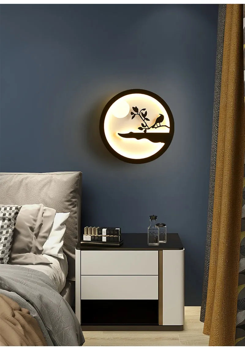 Dlight Decor Nordic Character Glow Wall Lamp Wall Art