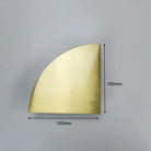 20cm Large Half-Round Brass Furniture Knobs – Wardrobe Handles and Cabinet Pulls TB4006-100 Knobs