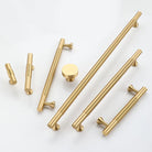 Brass Handles – Gold Black Antique Cabinet Bar Handles and Drawer Knobs for Furniture TB9022-Brass gold / TB9022-XM