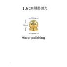 Solid Brass Ball Cabinet Knobs - Vintage Single-Hole Wardrobe and Drawer Handles Mirror polished 16mm Knobs