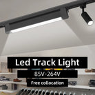 Rail Floodlight LED Clothing Store Track Light Kitchen Balcony Studio Whole Set Led Spot Lamp Home Modern Decoration