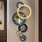Dlight Decor Nine Fish Clock Wall Light Mural Wall Art