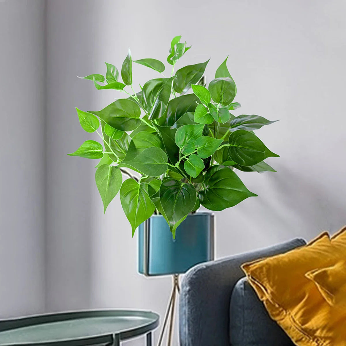 Dlight Decor 50cm Scindapsus Green Plant for Indoor Floor Display