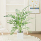 Dlight Decor 88cm Tropical Palm Fern Branch with Real Touch Leaves