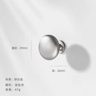 Modern Zinc Alloy Cabinet Handles - Kitchen Drawer Knobs for Wardrobes and Furniture Nickel drawing s Handles