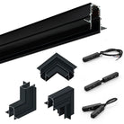 Tarck Only - 2m Magnetic Rail Linear Track Lighting Accessories - Ceiling Magnet Track Kits ceiling light