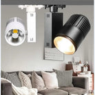 40W COB LED Track Light - Recessed Ceiling Spotlight for Commercial Indoor Lighting ceiling light