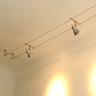 12V Steel Wire Track Spotlights for Commercial and Decorative Lighting ceiling light