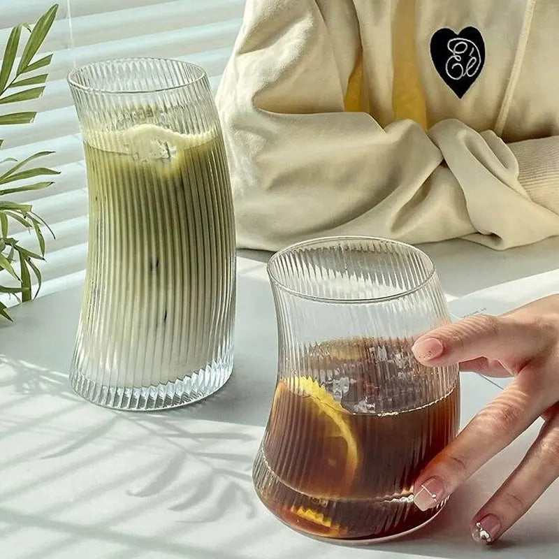 Dlight Decor Irregular Glass Mug 325ml or 500ml Cocktail Glasses