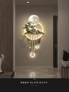 Dlight Decor 3D Wooden Landscape Wall Lamp Wall Art