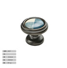 Precision Ceramic Cabinet Handles – American Style Plaid Knobs for Wardrobes and Kitchen Furniture 207-1 Handles