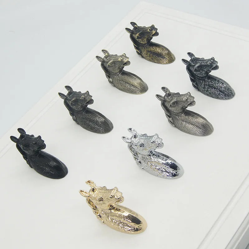 Creative Horse Head Cabinet Knobs Knobs