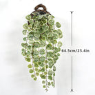 Dlight Decor Eucalyptus Begonia Vines for Hanging Garden and Wall Decor 64.5cm White
