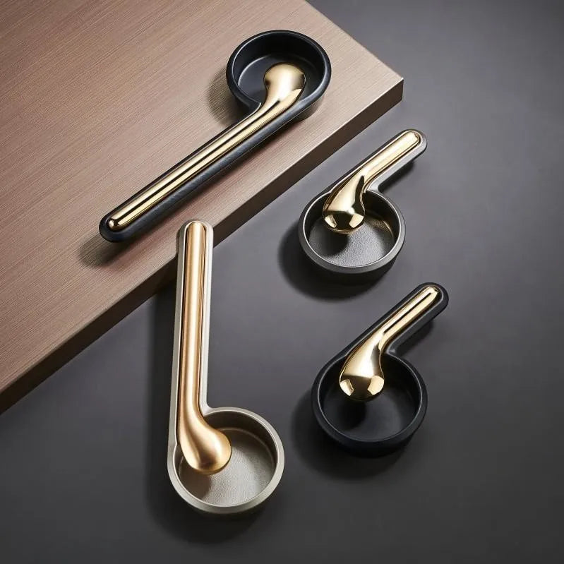 Modern Minimalist Zinc Alloy Cabinet Door Handle Handles