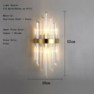 Gianna Italian Crystal Glass Pendant Chandelier – Classic Hanging Light for Staircase & High Ceilings Wall lamp