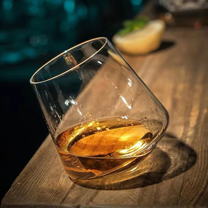 Dlight Decor Revolving Whiskey Glass 530ml Luxury Mug 1pcs / 530ml Cocktail Glasses