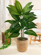 Dlight Decor Tropical Plant Branch for Home and Garden Display