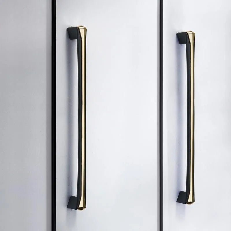 American Zinc Alloy Cabinet Handles - Solid Drawer Knobs for Wardrobes Closets and Furniture Handles