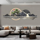 Dlight Decor Acrylic Carved LED Wall Art Light E / 120cmx40cm Wall Art