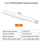 Modern Magnetic Track Lights - Embedded LED Spotlight Downlight 1 pcs 30W Floodlight / Warm light 3000K ceiling light