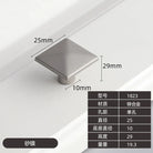 Modern Zinc Alloy Drawer Knobs - Single Hole Cabinet Handles for Dresser and Shoe Cabinets K Knobs