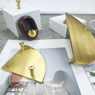 20cm Large Half-Round Brass Furniture Knobs – Wardrobe Handles and Cabinet Pulls Knobs