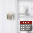 Antique Bronze Cabinet Knobs and Handles – Vintage Furniture Hardware 8224 single hole Handles