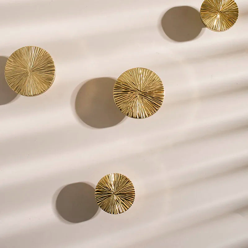 Hammered Brass Cabinet Handle – Handcrafted Knobs for Drawers Wardrobes and Kitchen Doors Knob