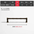 Antique Zinc Alloy Drawer and Cabinet Handles – Retro Bronze Vintage Style 8966 Bronze 128mm Handles