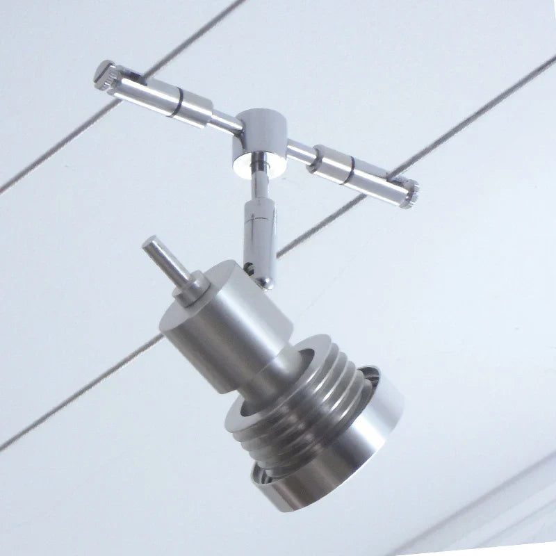 12V Steel Wire Track Spotlights for Commercial and Decorative Lighting ceiling light