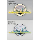 Dlight Decor Artistic Landscape Wall Glow Lamp Wall Art