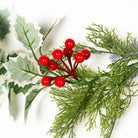Dlight Decor 180cm Christmas Vine with Pine Leaves and Red Berries