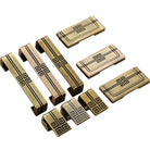 Antique Yellow Bronze Wardrobe Handles - Modern Zinc Alloy Drawer Knobs for Cabinets and Closets Handles