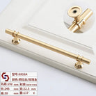 Modern T-Bar Cabinet Knobs and Handles – Sleek and Decorative Design Gold drawing 192 Handles