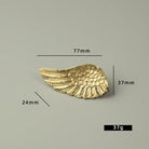 Luxury Brass Solid Handle Pure Copper Animal Shape High-grade Gold Wardrobe Dresser Drawer Cabinet Pulls Furniture