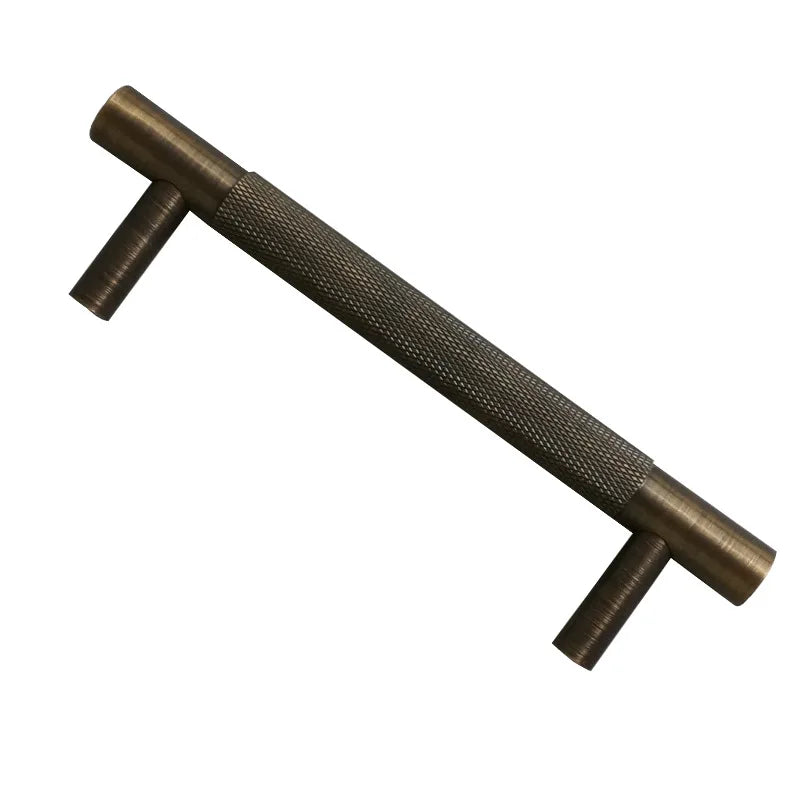 Solid Bronze Cabinet Handles – Antique Brass Wardrobe Bars and Drawer Pulls (20mm-500mm) Handles
