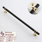 Modern T-Bar Cabinet Knobs and Handles – Sleek and Decorative Design Black rose gold 256 Handles