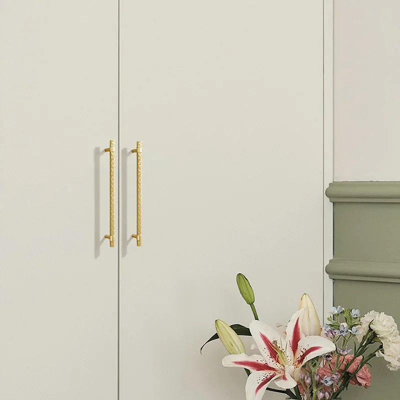 Creative T-Bar Cabinet Handles - Modern Zinc Alloy Pulls for Kitchen and Furniture Handles