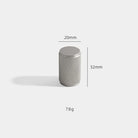 Solid Brass Knurled Cabinet Handles – Brushed Nickel Wardrobe Pulls and Textured Bar Knobs 20mm B Handles