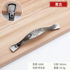 Antique Bronze Cabinet Handles - Vintage Zinc Alloy Drawer Pulls for Furniture 6608 96mm Handles