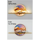 Dlight Decor Artistic Landscape Wall Glow Lamp Wall Art