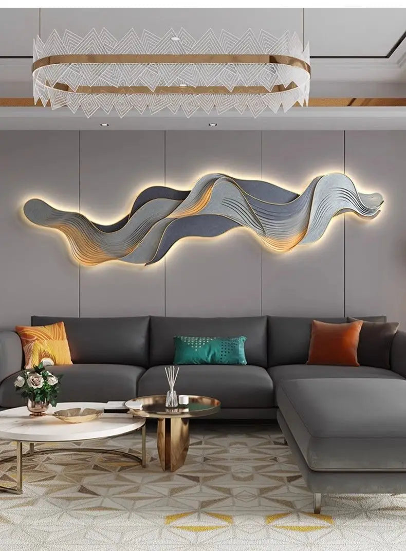 Dlight Decor Mountain LED Wall Art Light Panel Wall Art