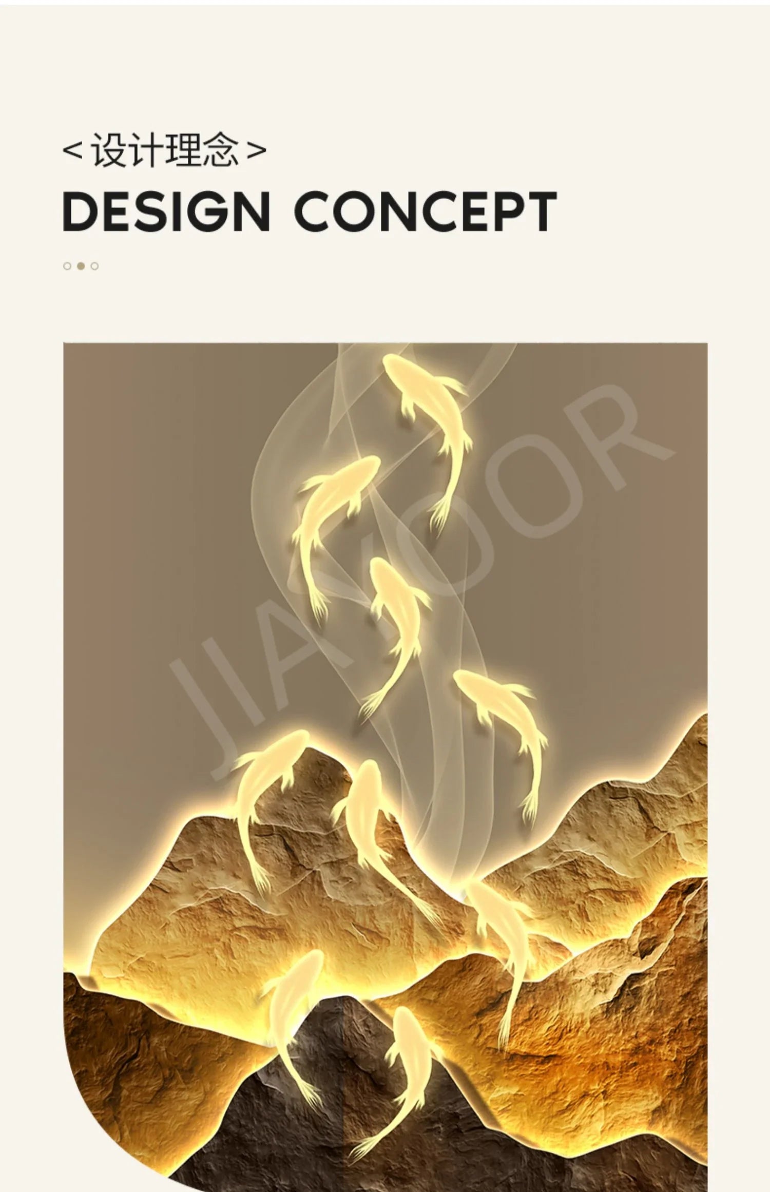 Dlight Decor Wall Clock Lamp with Crystal Glow Wall Art