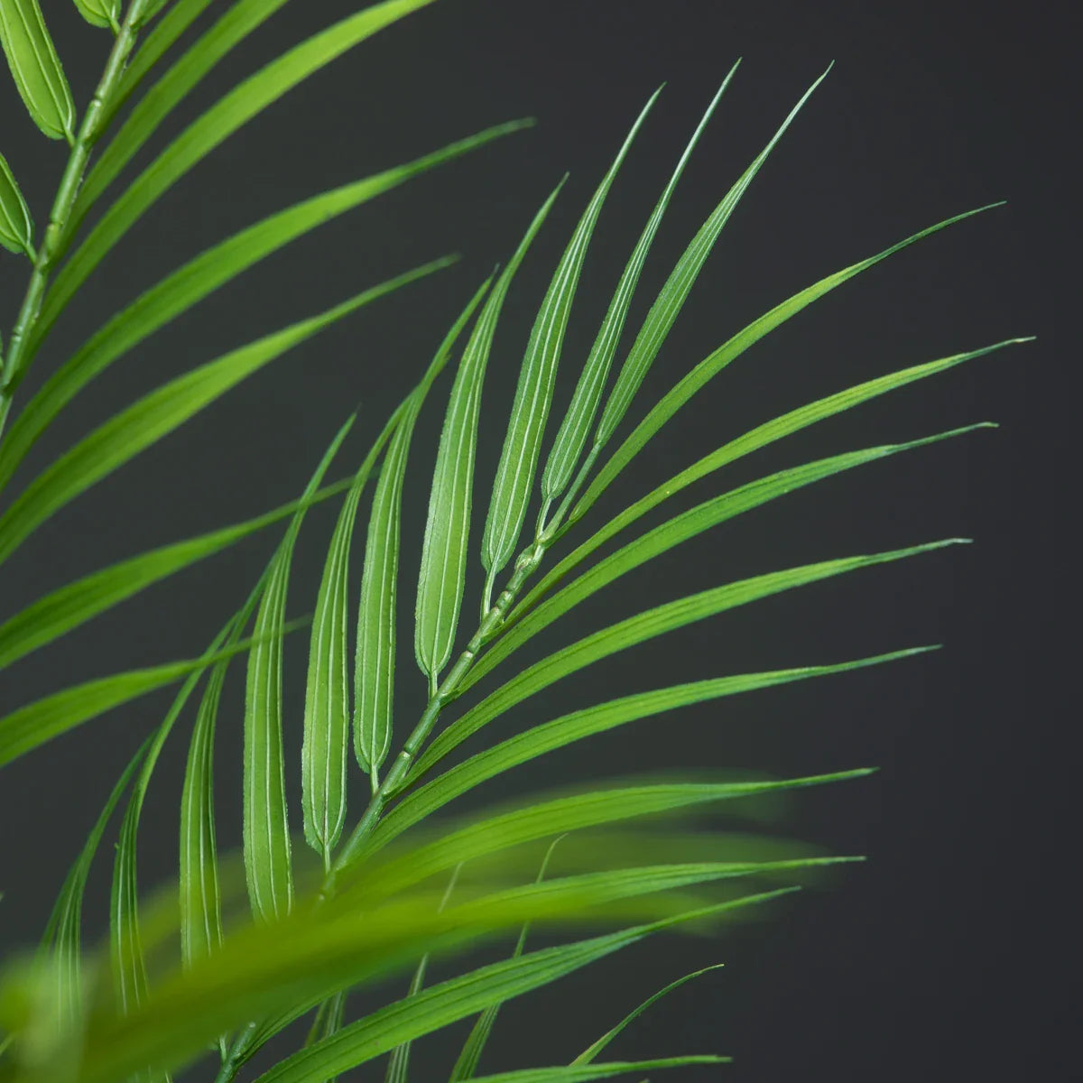 Dlight Decor 88cm Tropical Palm Fern Branch with Real Touch Leaves