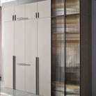 Minimalist Ultra-Long Aluminum Alloy Cabinet Handle – Modern Black and Gold Wardrobe Drawer Pull (800-1200mm) Handles