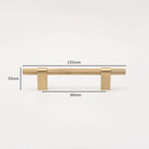 Gold Black Textured Furniture Handle Brass Wardrobe Mesh Pulls Drawer Cabinet Knobs Modern French Door Bar Handles