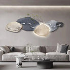 Dlight Decor 3D Nine Fish Wall Lamp Mural Art Wall Art